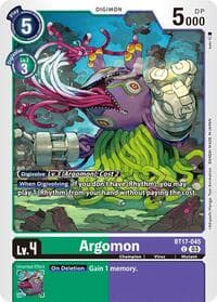 Argomon - BT17-045 - Secret Crisis - Digimon Card Game card