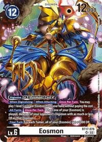 Eosmon - BT17-076 - Secret Crisis - Digimon Card Game card