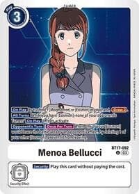Menoa Bellucci - Secret Crisis - Digimon Card Game card