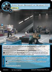Super Secret Basement At Academy City - The Battle at the Sacred Ruins - Force of Will card