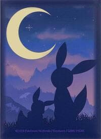 Pokemon TCG: Pokémon Center Eevee & Umbreon Twilight Card Sleeves (65-Pack) - Pokemon International Card Sleeves - Card Sleeves card