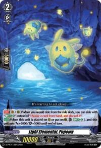 Light Elemental, Popowa - D Promo Cards - Cardfight Vanguard card
