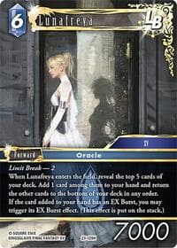 Lunafreya LB - Hidden Trials - Final Fantasy TCG card