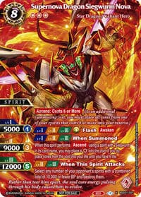 Supernova Dragon Siegwurm Nova (Convention Promo 2024) - Dawn of History - Battle Spirits Saga card