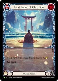 First Tenet of Chi: Tide - LGS296 - Flesh and Blood: Promo Cards - Flesh and Blood TCG card