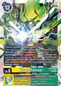 Kazuchimon - Secret Crisis - Digimon Card Game card