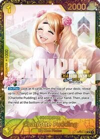 Charlotte Pudding (Championship 2024) - One Piece Promotion Cards - One Piece Card Game card