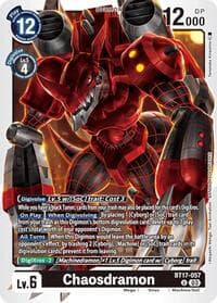 Chaosdramon - Secret Crisis - Digimon Card Game card