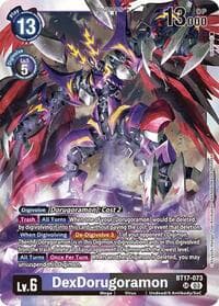 DexDorugoramon - Secret Crisis - Digimon Card Game card