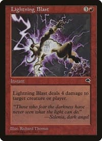 Lightning Blast - Tempest - Magic: The Gathering card