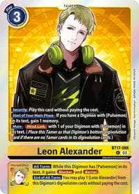 Leon Alexander - Secret Crisis - Digimon Card Game card