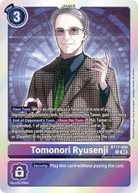 Tomonori Ryusenji - Secret Crisis - Digimon Card Game card