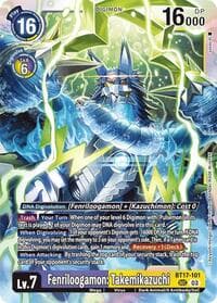 Fenriloogamon: Takemikazuchi - Secret Crisis - Digimon Card Game card