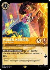 Mirabel Madrigal - Family Gatherer - Shimmering Skies - Disney Lorcana card