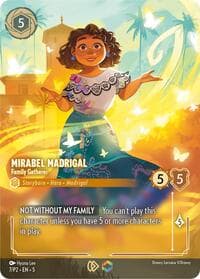 Mirabel Madrigal - Family Gatherer (Store Championship) - Disney Lorcana Promo Cards - Disney Lorcana card