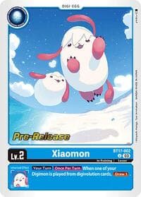 Xiaomon - Secret Crisis Pre-Release Cards - Digimon Card Game card