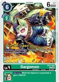 Gargomon - Secret Crisis Pre-Release Cards - Digimon Card Game card