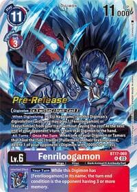 Fenriloogamon - Secret Crisis Pre-Release Cards - Digimon Card Game card