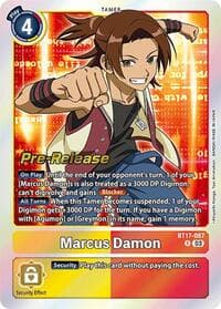 Marcus Damon - Secret Crisis Pre-Release Cards - Digimon Card Game card