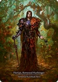 Florian, Rotwood Harbinger (Marvel) - Rosetta - Flesh and Blood TCG card