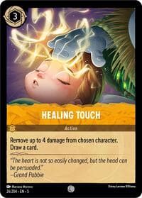 Healing Touch - Shimmering Skies - Disney Lorcana card