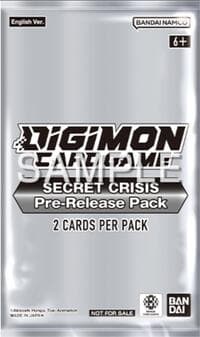 Secret Crisis Pre-release Pack - Secret Crisis Pre-Release Cards - Digimon Card Game card