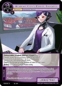 Academy City's Expert Therapist - The Battle at the Sacred Ruins - Force of Will card