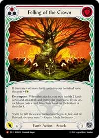 Felling of the Crown - Rosetta - Flesh and Blood TCG card
