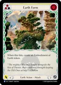 Earth Form (Yellow) - Rosetta - Flesh and Blood TCG card