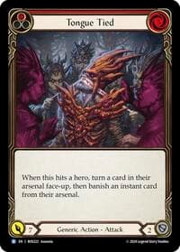 Tongue Tied - Rosetta - Flesh and Blood TCG card