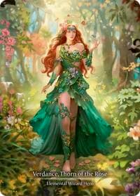 Verdance, Thorn of the Rose (Marvel) - Rosetta - Flesh and Blood TCG card
