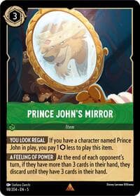 Prince John's Mirror - Shimmering Skies - Disney Lorcana card