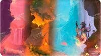 Bloomburrow Standard Gaming Playmat for Magic: The Gathering - Mountain (Four Seasons) - Ultra Pro Playmats - Playmats card