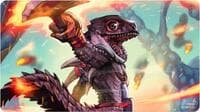 Bloomburrow Playmat for Magic: The Gathering - Gev, Scaled Scorch - Ultra Pro Playmats - Playmats card