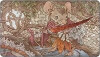 Bloomburrow Holofoil Standard Gaming Playmat for Magic: The Gathering - Mabel, Heir to Cragflame - Ultra Pro Playmats - Playmats card