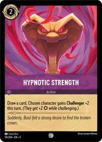 Hypnotic Strength - Shimmering Skies - Disney Lorcana card