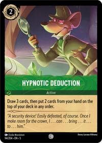 Hypnotic Deduction - Shimmering Skies - Disney Lorcana card