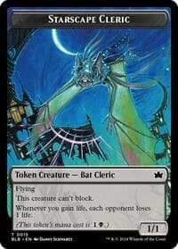 Starscape Cleric Token - Bloomburrow - Magic: The Gathering card