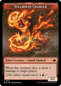 Steampath Charger Token - Bloomburrow - Magic: The Gathering card