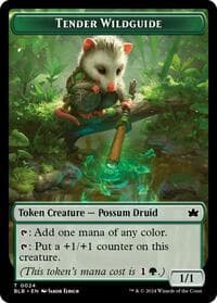 Tender Wildguide Token - Bloomburrow - Magic: The Gathering card