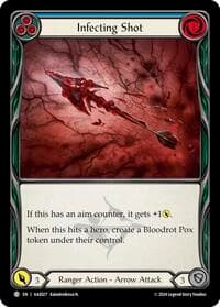 Infecting Shot (Blue) - Armory Deck: Azalea - Flesh and Blood TCG card