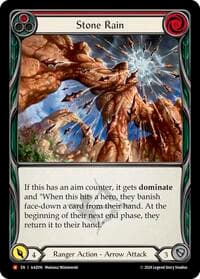 Stone Rain - Armory Deck: Azalea - Flesh and Blood TCG card