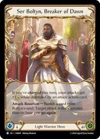 Ser Boltyn, Breaker of Dawn - Armory Deck: Boltyn - Flesh and Blood TCG card