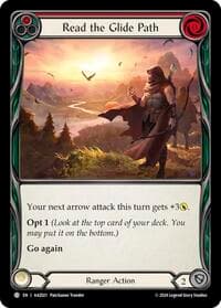 Read the Glide Path (Red) - Armory Deck: Azalea - Flesh and Blood TCG card