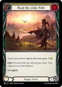 Read the Glide Path (Yellow) - Armory Deck: Azalea - Flesh and Blood TCG card