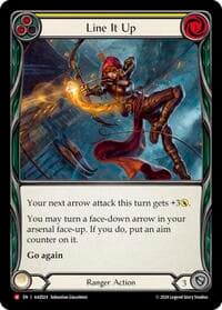 Line It Up - Armory Deck: Azalea - Flesh and Blood TCG card