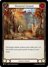 Memorial Ground - Armory Deck: Azalea - Flesh and Blood TCG card