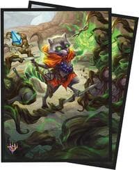 Bloomburrow Bello, Bard of the Brambles Standard Deck Protector Sleeves for Magic: The Gathering (100-pack) - Ultra Pro Card Sleeves - Card Sleeves card