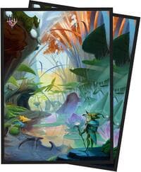 Bloomburrow Island Standard Deck Protector Sleeves for Magic: The Gathering (100-pack) - Ultra Pro Card Sleeves - Card Sleeves card
