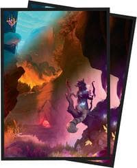 Bloomburrow Mountain Standard Deck Protector Sleeves for Magic: The Gathering (100-pack) - Ultra Pro Card Sleeves - Card Sleeves card